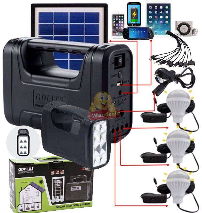 Solar Home Light and Charging System