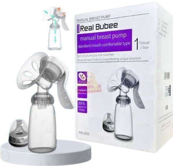 Real Bubee Manual Breast Pump
