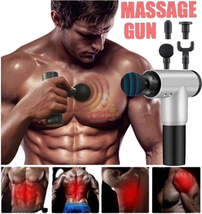 Muscle Fascia Massage Gun Reduce Muscle Stiffness Increase Blood Circulation Pain Relieve etc.