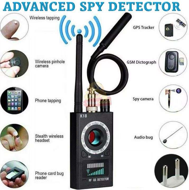 Wireless Signal Laser Lens GSM Camera Audio Detector GPS Tracking