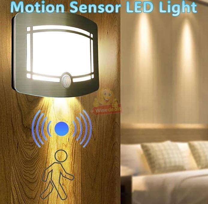 Motion Sensor LED Wall Sconce Light