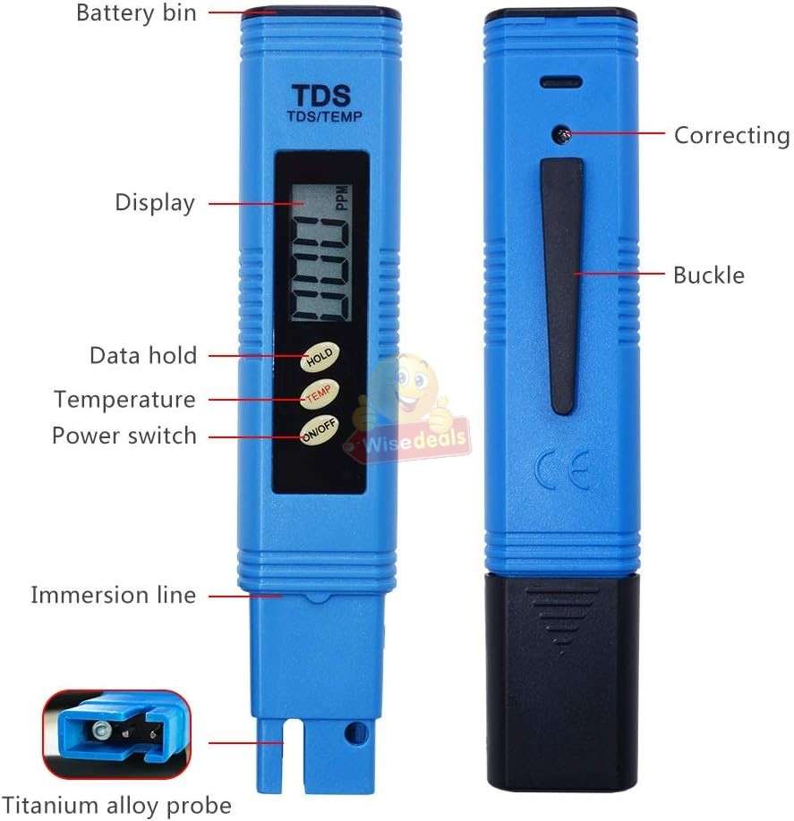 LCD Digital TDS Water Quality and Temperature Meter