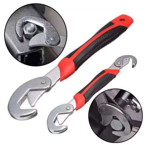 2 Piece Snap n Grip Adjustable Universal Wrench