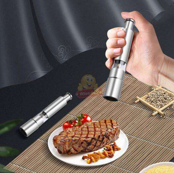 Stainless Steel Pressing Pepper Mill