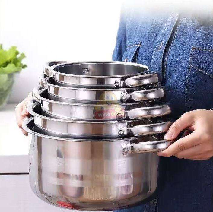 Cookware Set 8 Piece Stainless Steel