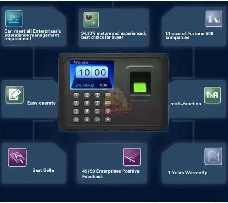 Biometric Fingerprint and Code Time Attendance System