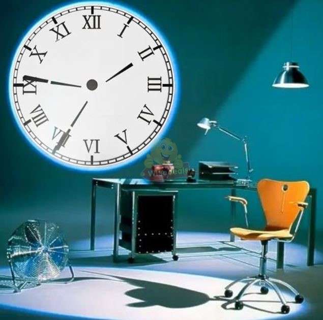 LED Projection Roman Clock with Remote Control