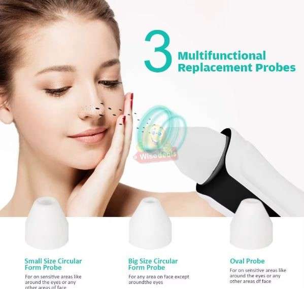 Enlarge by Camera 500X times WIFI Blackhead Remover