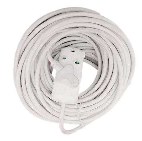 10 Meters Extension Cord with 2 X 3-point Plugs