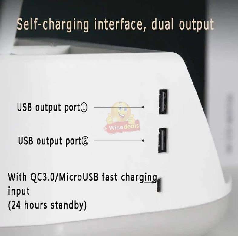 Multifunctional Wireless Charger Storage Box Desktop Organizer