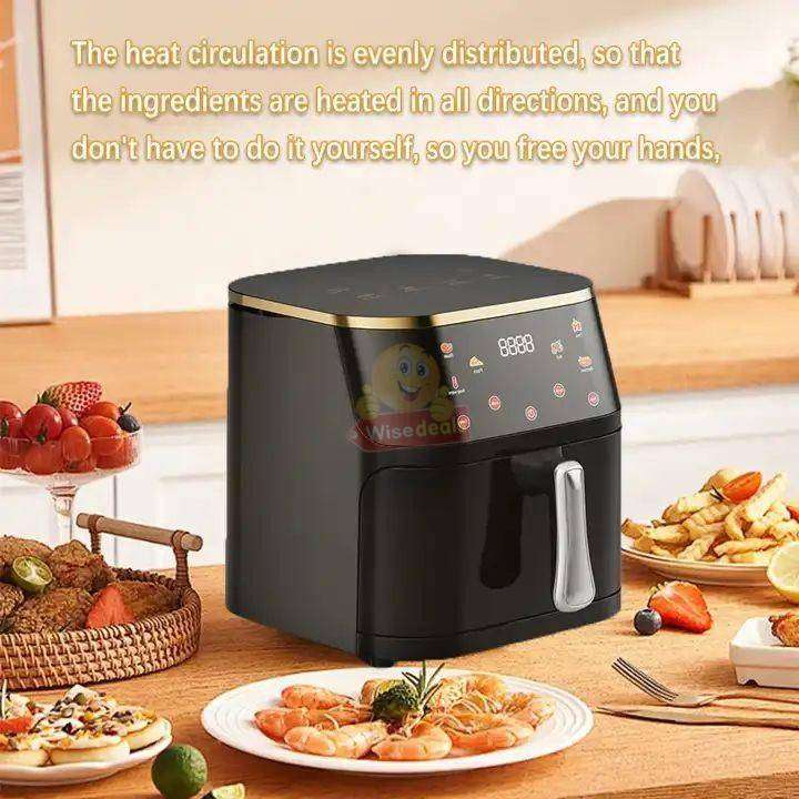 13.5L Extra-Large Capacity 8-in-1 Advanced LED Digital Display Air Fryer