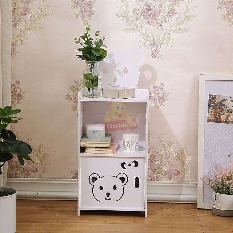 Mini Multi-Functional Bear Organiser Rack Bedside Table