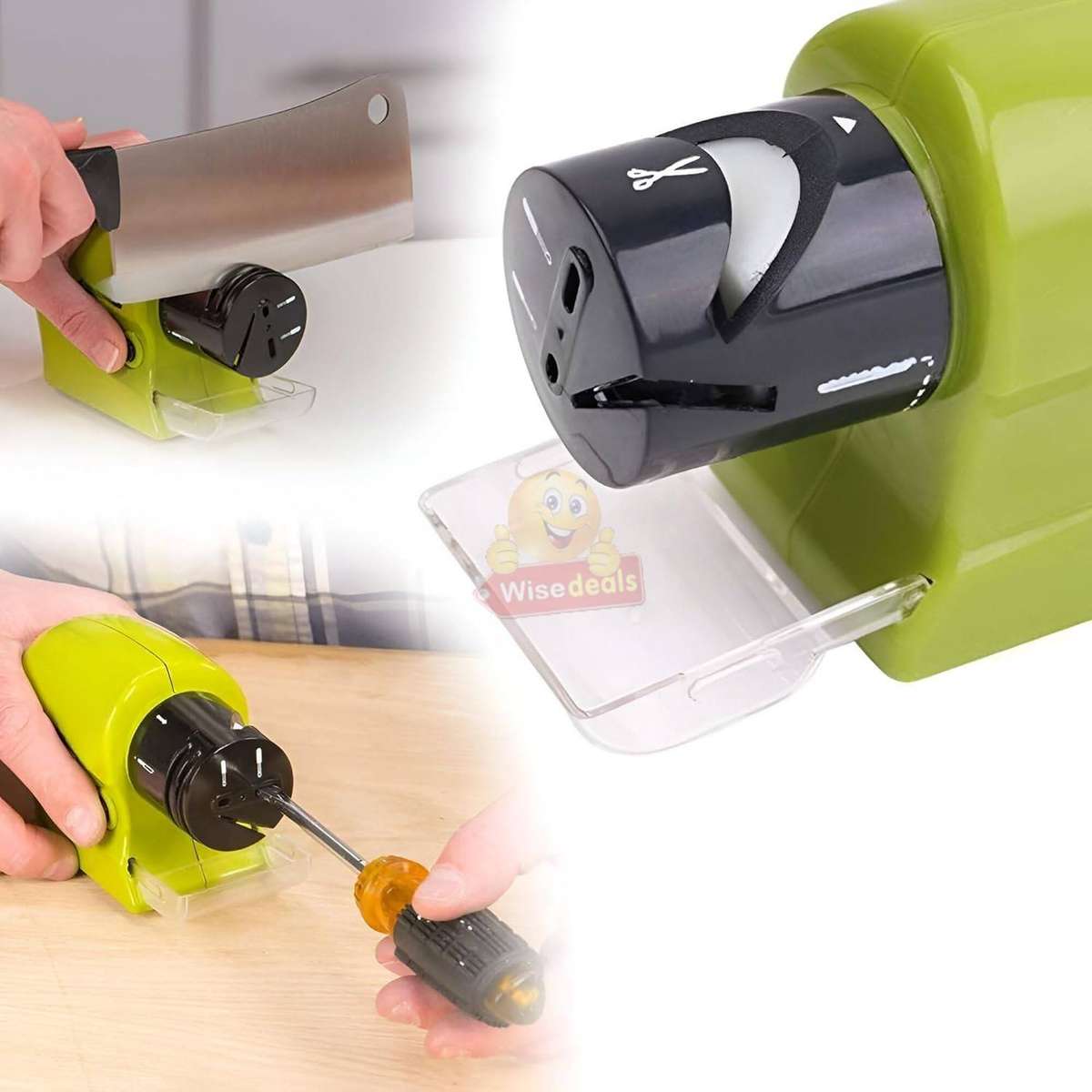 Cordless Battery Operator Swift Sharp Sharpener