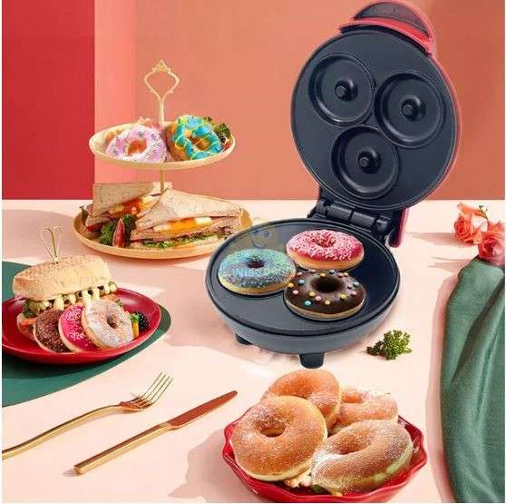 3 Minute Mini Donut Maker with Indicator Light