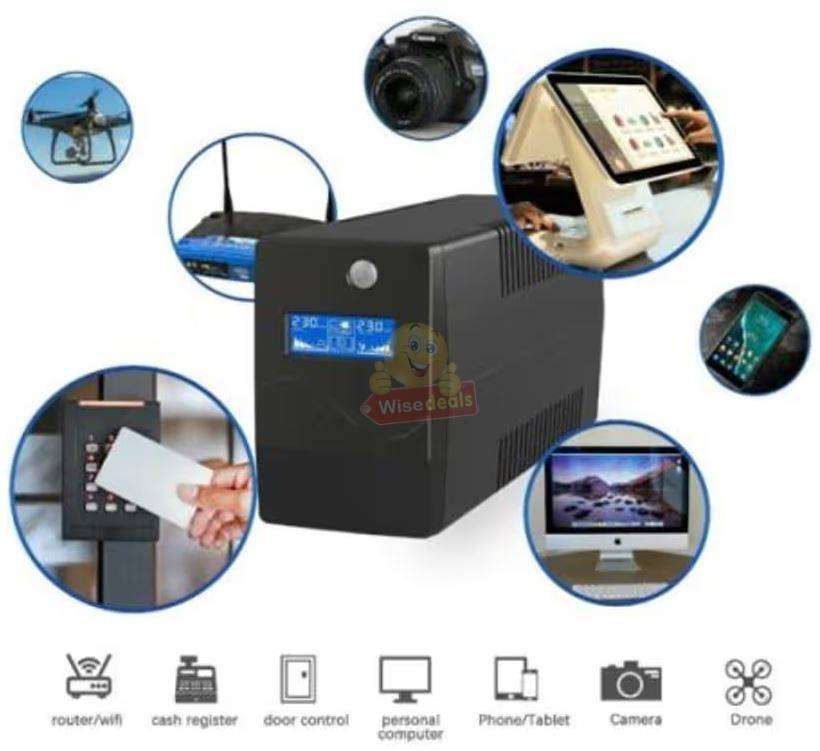 UPS Uninterruptible Power Supply 500VA 300W