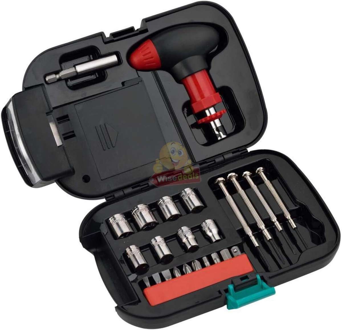 24 Piece Flashlight and Tool Set in 1