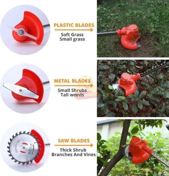 Rechargeable Wireless Lawn Mower and Grass Cutter with 48V Lithium Battery