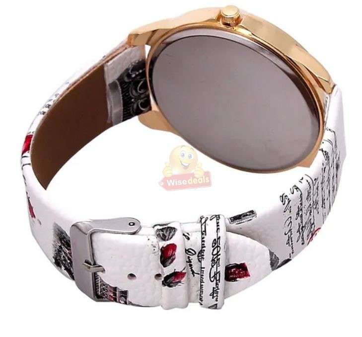 Elegant Paris Themed Eiffel Tower Ladies Watch in Complimentary Gift Box