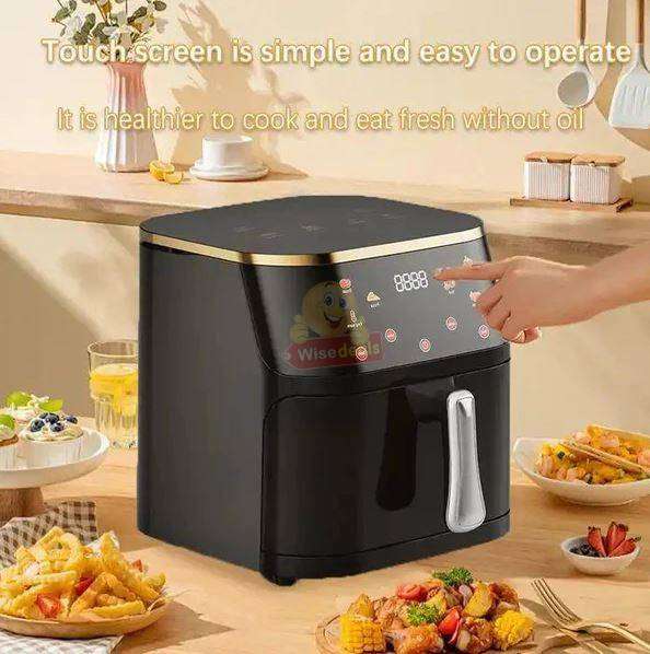 13.5L Extra-Large Capacity 8-in-1 Advanced LED Digital Display Air Fryer