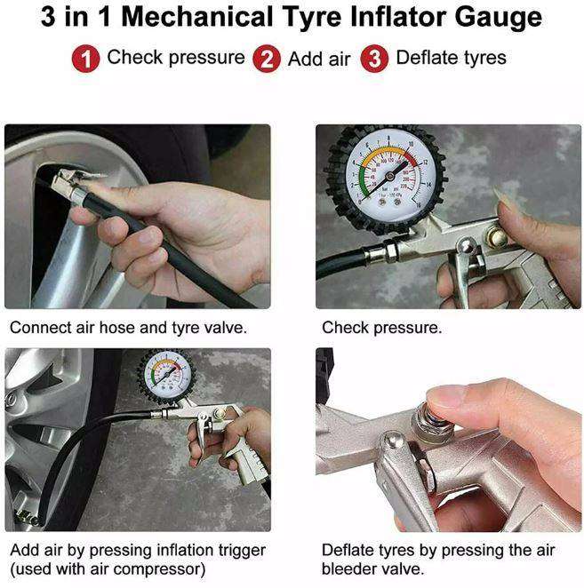 Digital Air Tyre Inflation gun