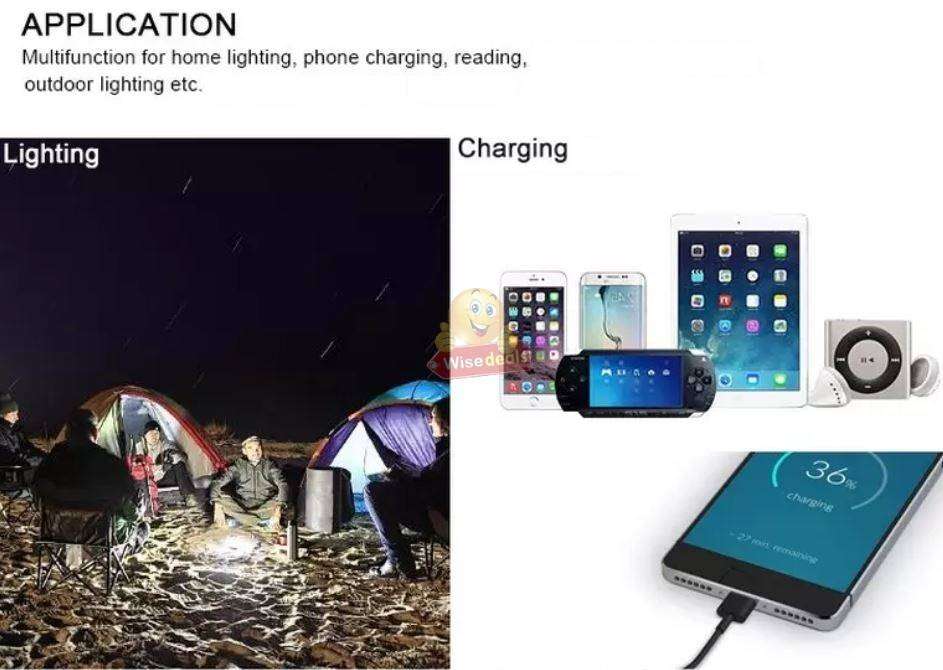 Solar Home Light and Charging System