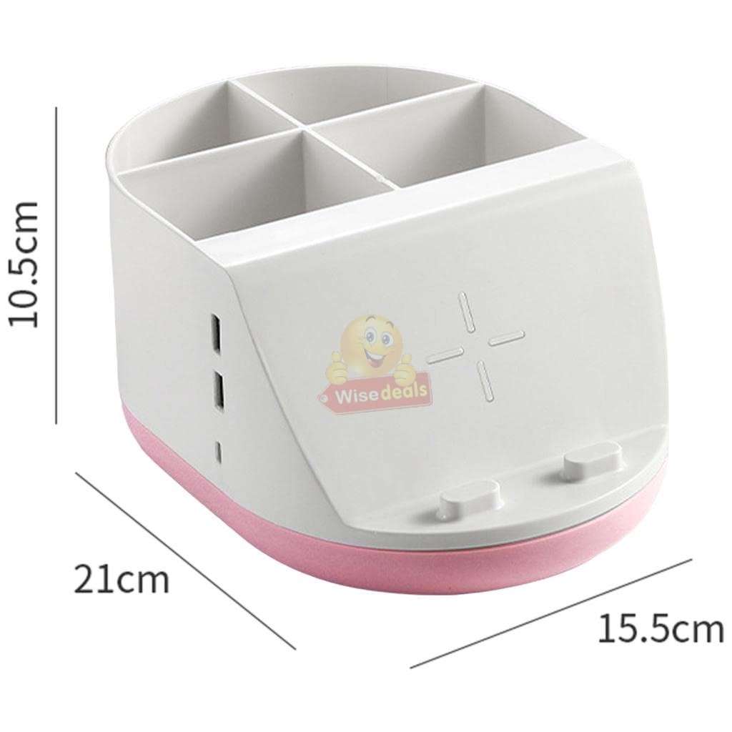 Multifunctional Wireless Charger Storage Box Desktop Organizer