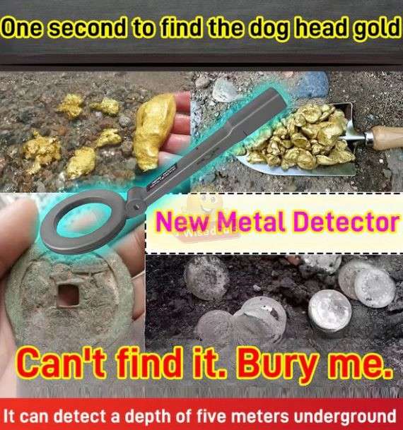 Handheld Radar Security Metal Detector with Alarm Buzzer and LED Flashing