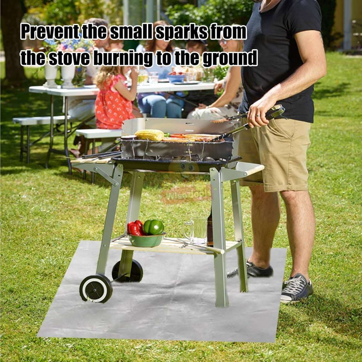 Waterproof Reflected Heat 3 Layer Fireproof Mat