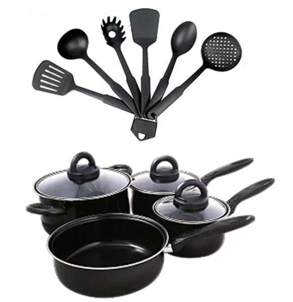 13 Piece Cookware and Utensil Set