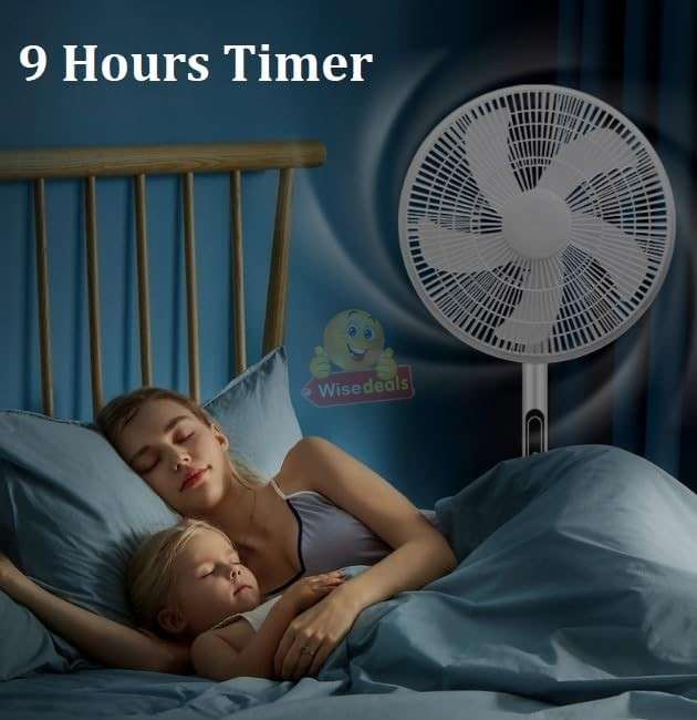 18-inch high-power floor fan