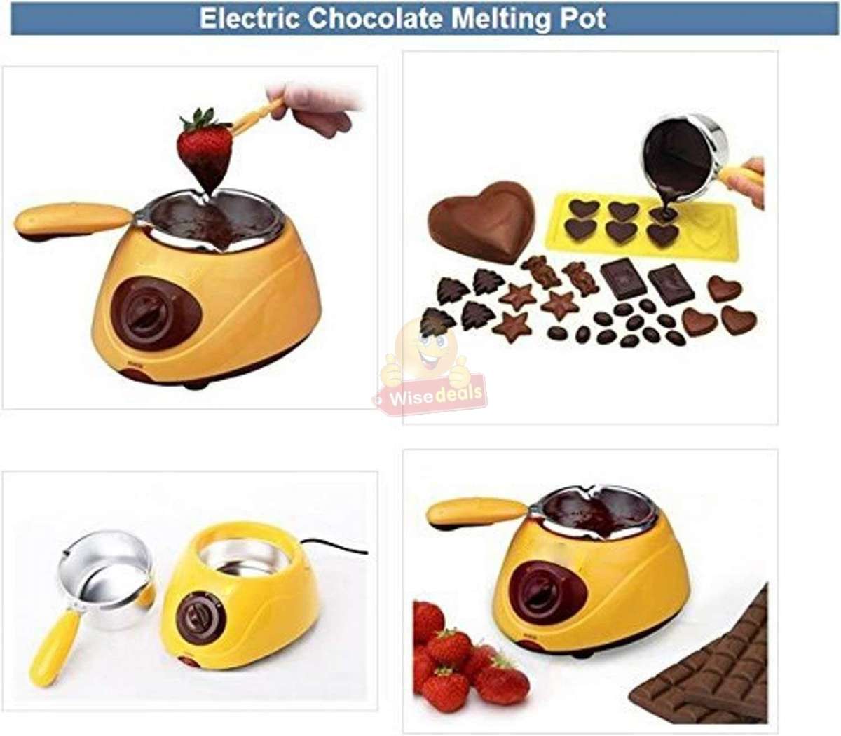Electric Chocolate Melting Pot with lots of Accessories