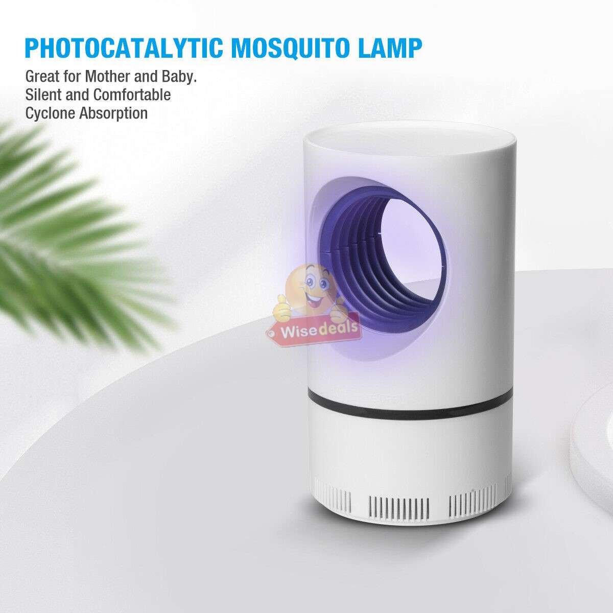 Effective UV Light Mosquito and Insect Killer, powered by USB for Indoor and Outdoor use