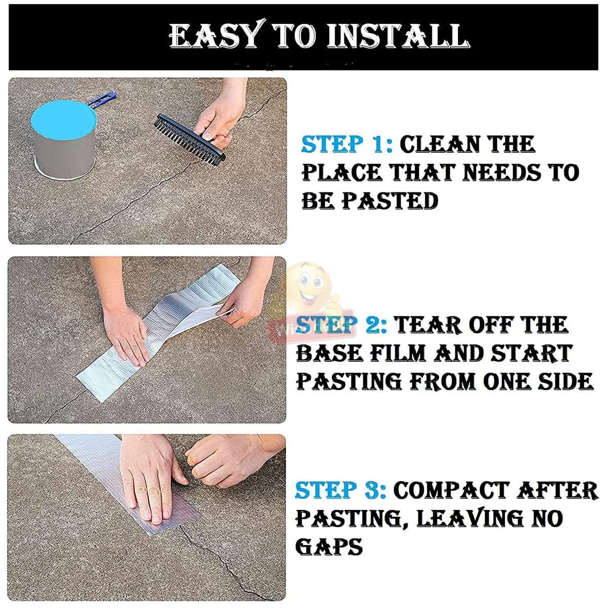 Super Strong Waterproof and Heat-Resistant Sealant Tape