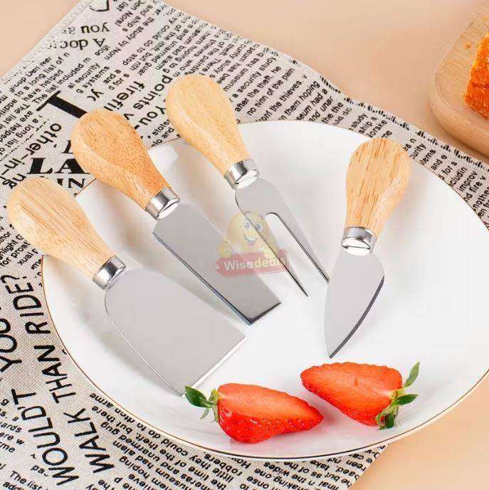 5 Piece Stainless Steel Cheese Set
