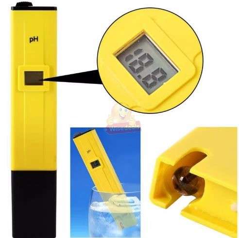 Portable Digital PH Tester with Screen calibration Screwdriver and carry case