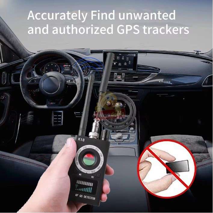 Wireless Signal Laser Lens GSM Camera Audio Detector GPS Tracking