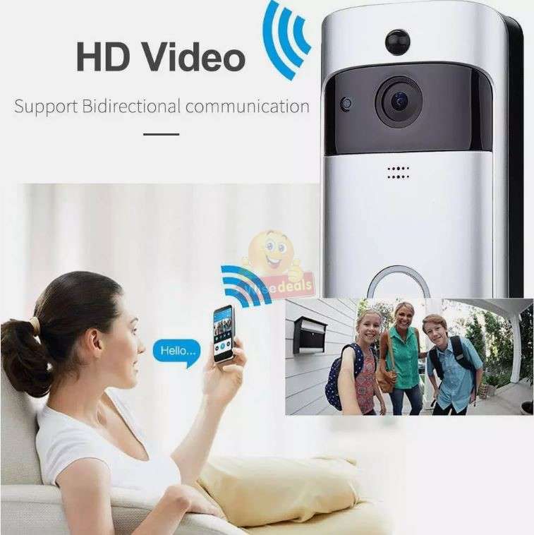 Smart WIFI Video Doorbell Camera and Video Visual Intercom