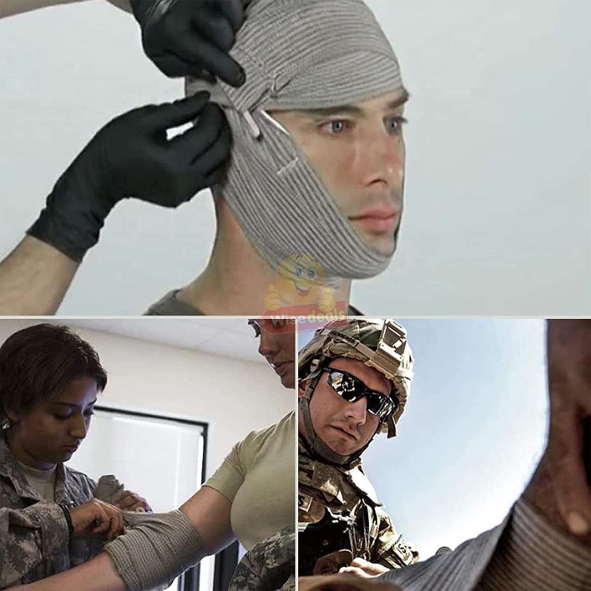 6 Inch Vacuum Sealed Multi-Purpose Emergency Bandage