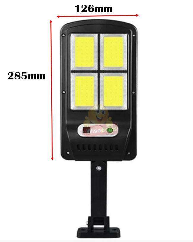 200W LED JT-Clear Remote Controlled Solar Wall Light