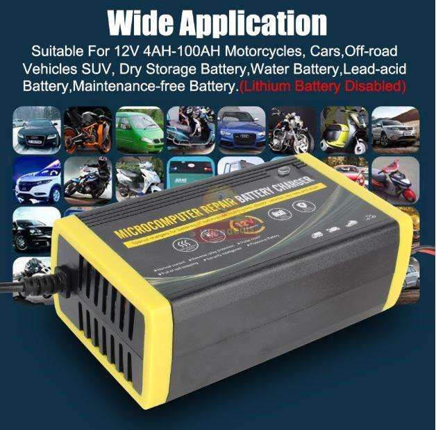 12V 6A Intelligent Battery Charger