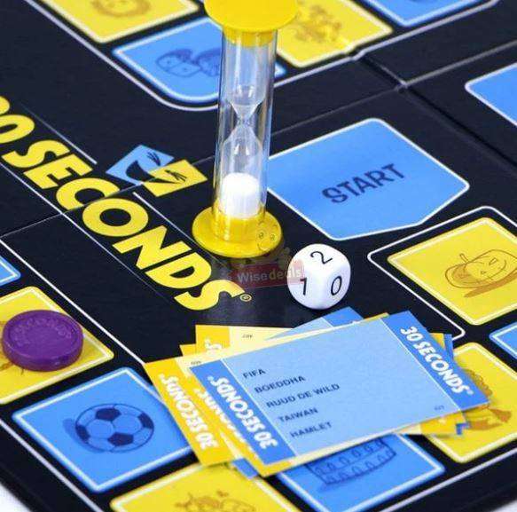 30 Seconds Board Game for Lots of Family Fun