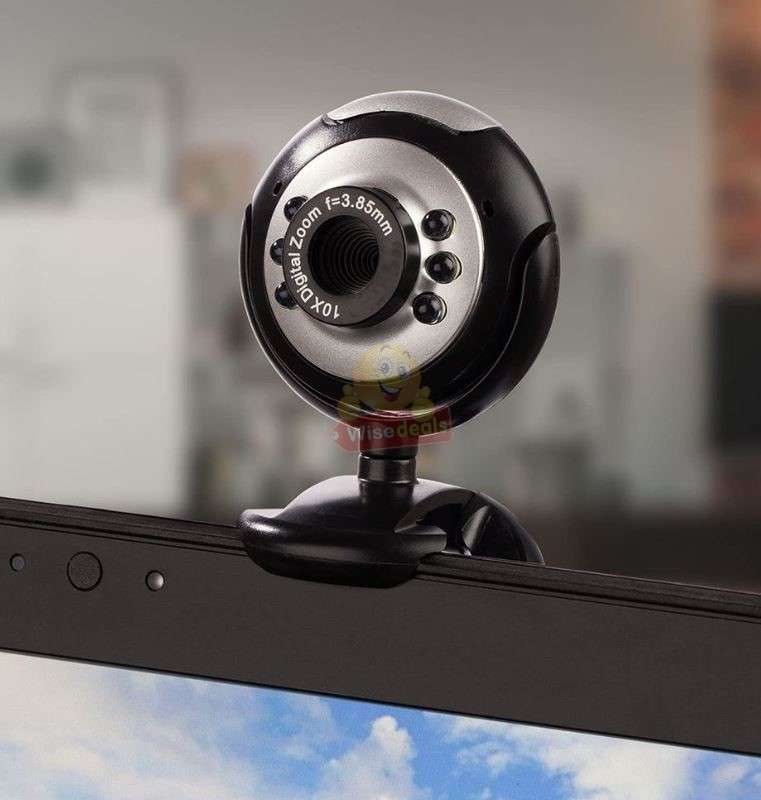Mini USB Laptop Desktop HD Webcam with Microphone