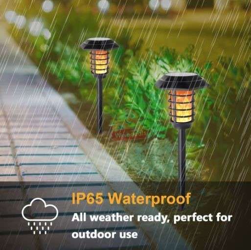 Dancing Flame and White Light 2 Piece Light Set