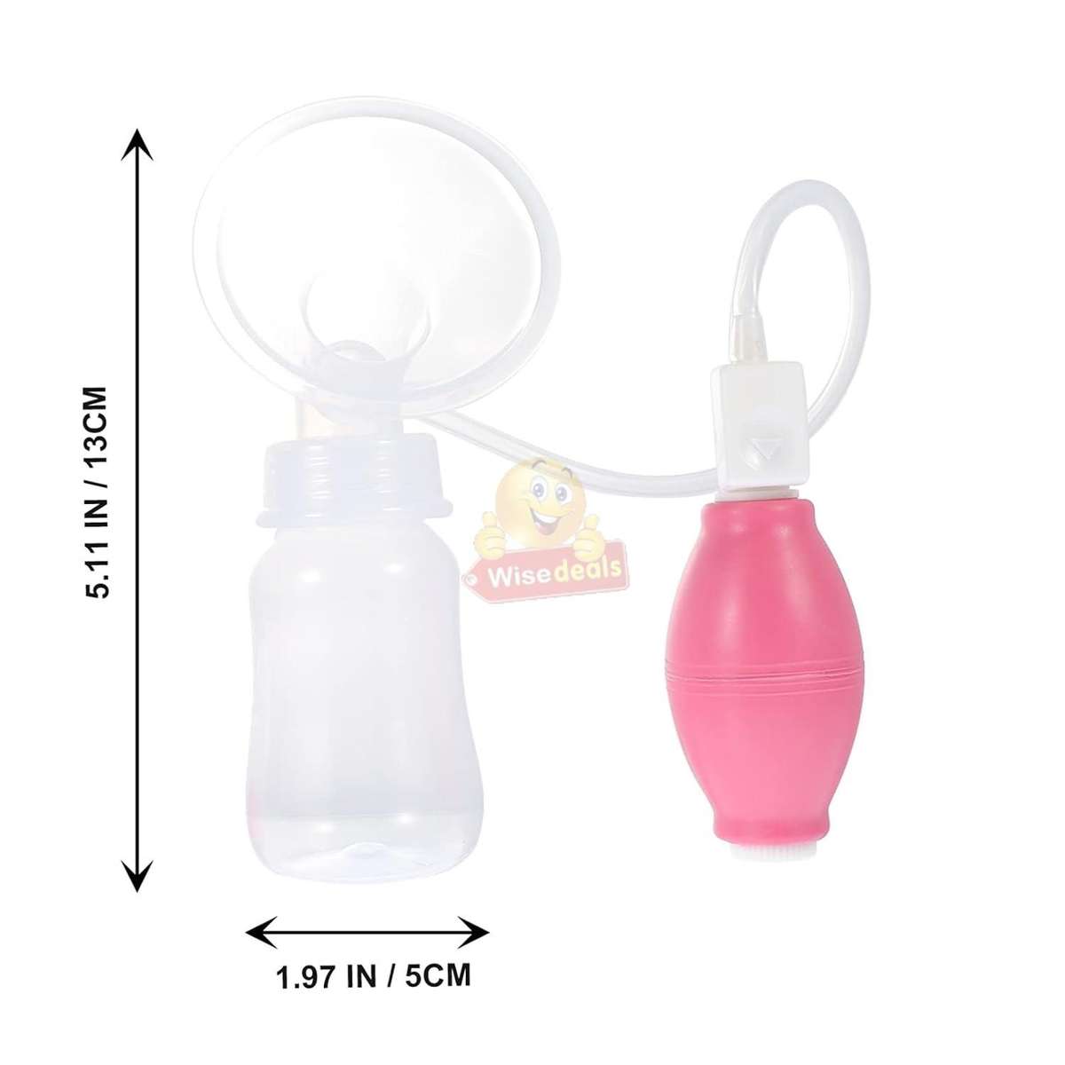 Multi-function 120ml Manual Breast-Feeding Pump with Lid