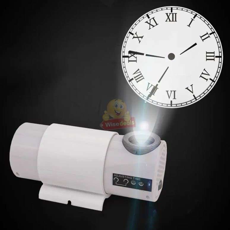 LED Projection Roman Clock with Remote Control