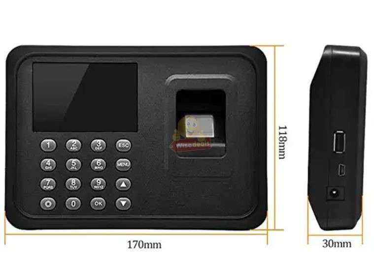 Biometric Fingerprint and Code Time Attendance System