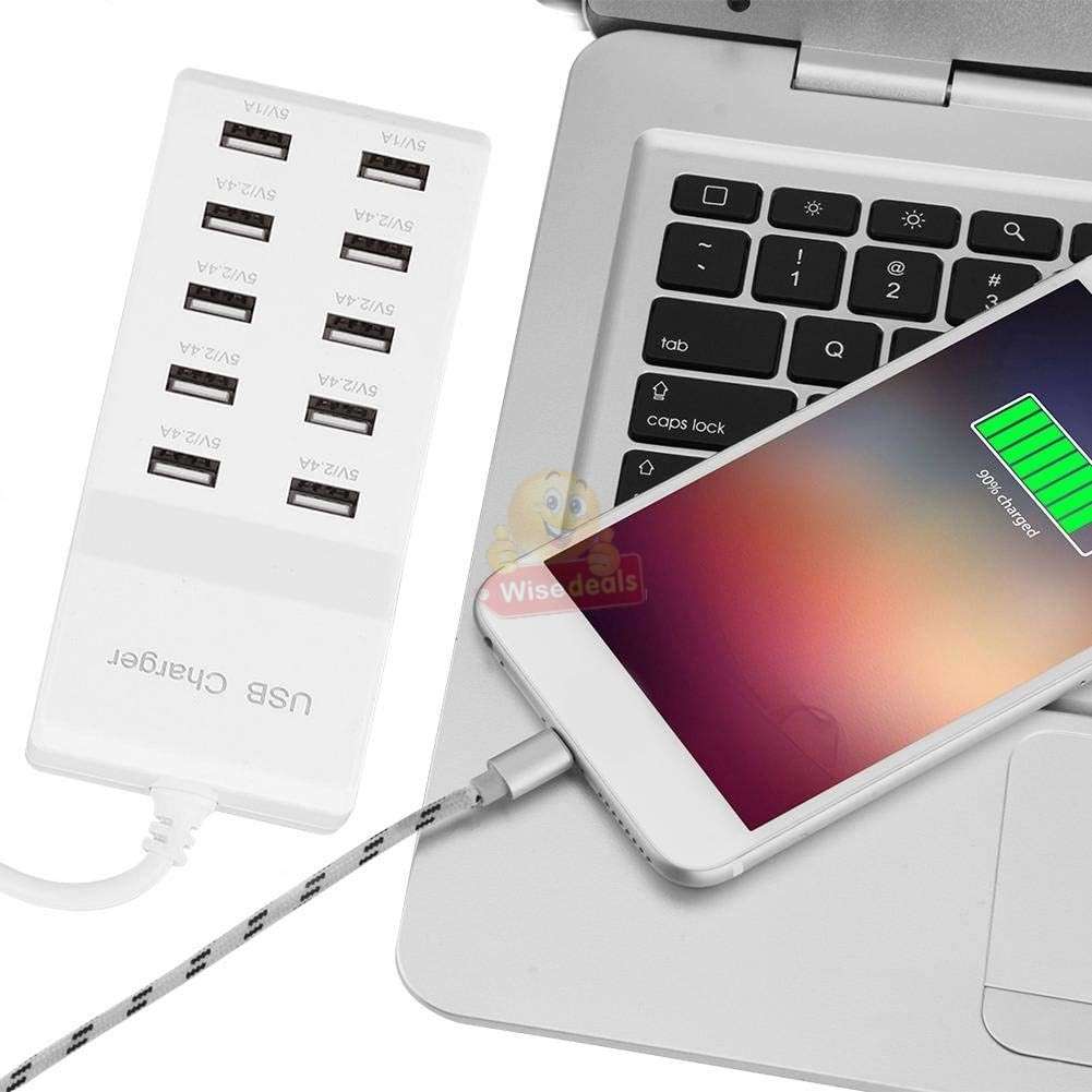 10 Port USB Charger