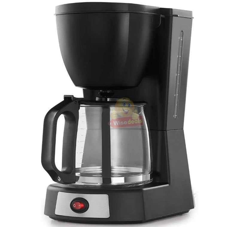 10 Cup Electric Drip Coffee Maker with Water Level Indicator and Auto Shut Off - START R1 ONLY