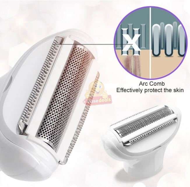 5-IN-1 Rechargeable Eyebrow, nose, Beard and Body Shaver