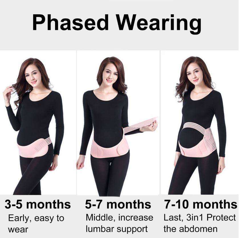 Pregnant Belt Maternity Belly Bands Abdomen Support Prenatal Protector